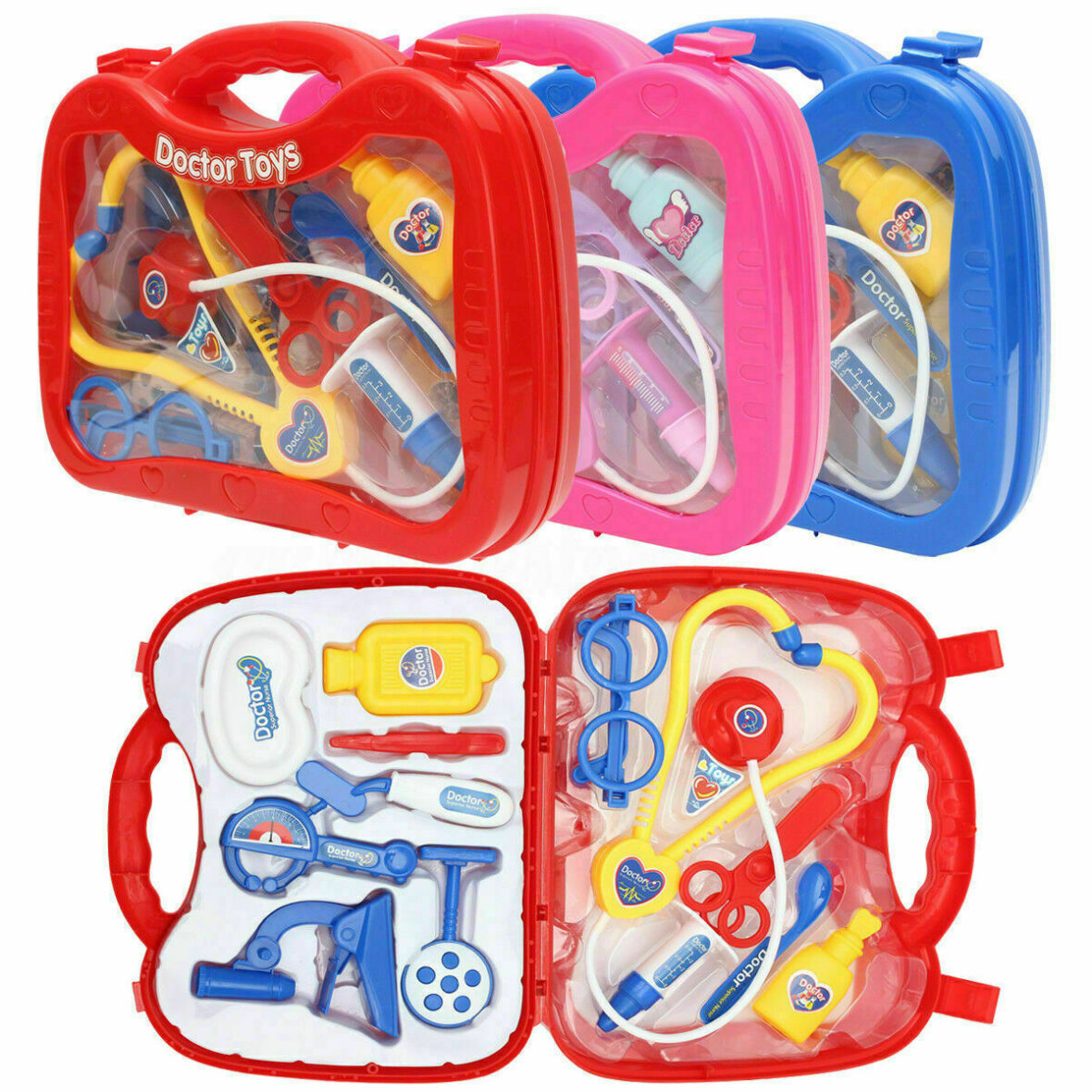 Ensemble de jouets médicaux avec sac pour enfants